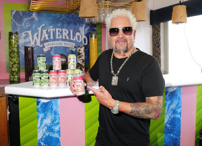 Guy Fieri Kicks Off Endless Summer With Waterloo Sparkling Water