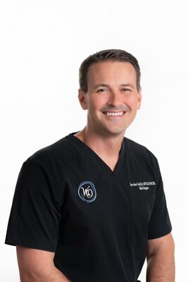 Brandon J. Coakley, M.D., Board-Certified Dermatologist, fellowship-trained Mohs Surgeon, and Managing Partner of Waccamaw Dermatology