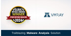 VMRay wins "Trailblazing Malware Analysis" award