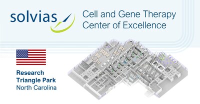Solvias New Cell and Gene Therapy Center of Excellence in Research Triangle Park, NC
