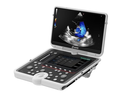 The Esaote new veterinary MyLabtm Omega eXP VET ultrasound system