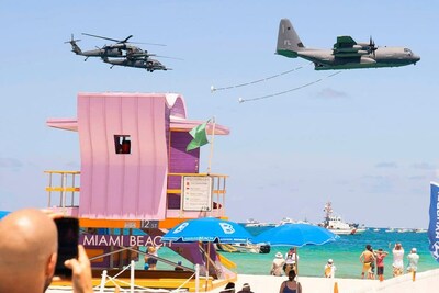 The Hyundai Air & Sea Show will return over Memorial Day Weekend to present “The Greatest Show Above Earth,” taking over the shores of Miami Beach on May 25th and 26th from noon to 6 p.m. The complimentary show includes the valor, technology and camaraderie of the United States Military alongside dedicated first responder agencies.