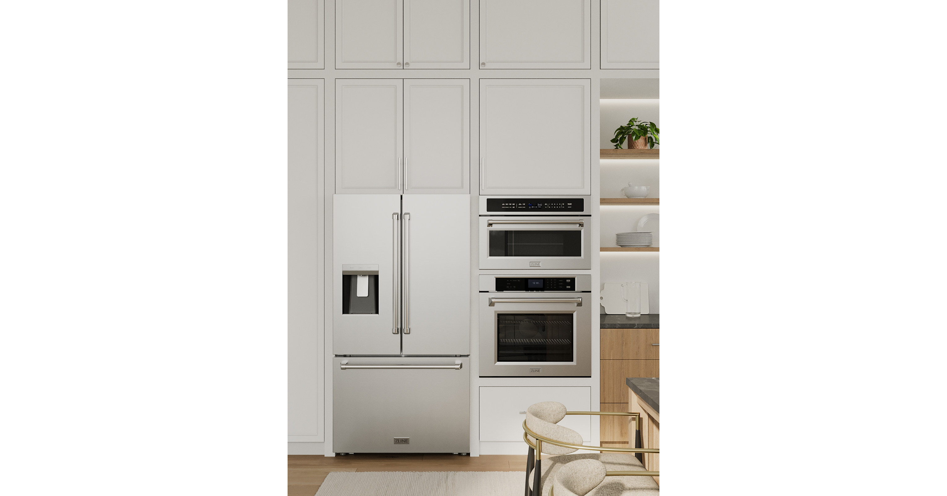 ZLINE Launches Standard-Depth French Door Refrigerators, Offering Home Cooks More Space, Design Flexibility and Style