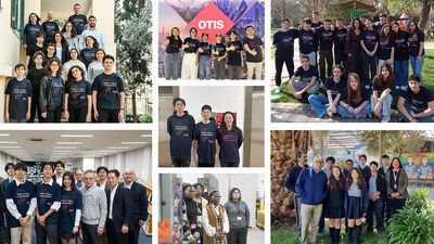 The global student challenge for 2023-24 included more than 240 students across 15 countries and territories. With the guidance of Otis volunteer mentors, students used design thinking to develop mobility solutions that would use cutting-edge technologies to help increase access to parks.
