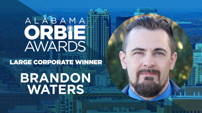 Large Corporate ORBIE Winner, Brandon Waters of Milo's Tea Company, Inc. (fmr)