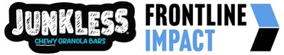 JUNKLESS and Frontline Impact Project logos