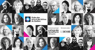 2024 recipients of the Ordre des arts et des lettres du Qubec (CNW Group/Conseil des arts et des lettres du Qubec)