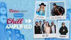 Coors Light® Announces New "Chill Amplified" Music Platform Headlined by Lainey Wilson, LL COOL J, Mt. Joy and Tainy