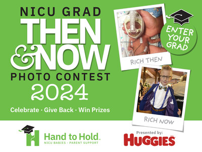 The 2024 NICU Grad Then & Now Photo Contest, sponsored by Huggies, unites NICU families to raise funds to ensure NICU support services remain free to all NICU families. Celebrate, Give Back, Win Prizes.