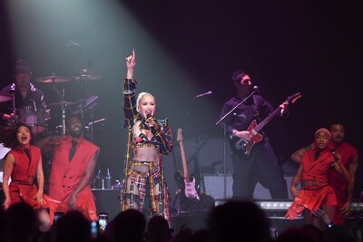 Gwen Stefani performs at the Grand Opening of Great Canadian Casino Resort Toronto on May 3, 2024  / credit George Pimentel (CNW Group/Great Canadian Entertainment)
