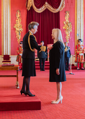 The Exceptional Women Alliance congratulates Trish Kinane on her investiture as an Officer of the Order of the British Empire last week at Buckingham Palace