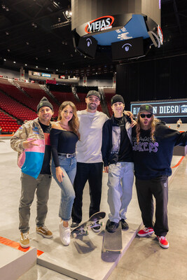 Monster Energy’s UNLEASHED Podcast Welcomes Skateboarders Matt Berger and Filipe Mota with hosts Danny Kass, Brittney Palmer, and the Dingo (Luke Trembath) on Special Live E406 at SLS San Diego.