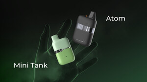 CCELL Disrupts All-In-One Vape Category with New Mini Tank and Atom, Two Ultra Discreet and Versatile Devices