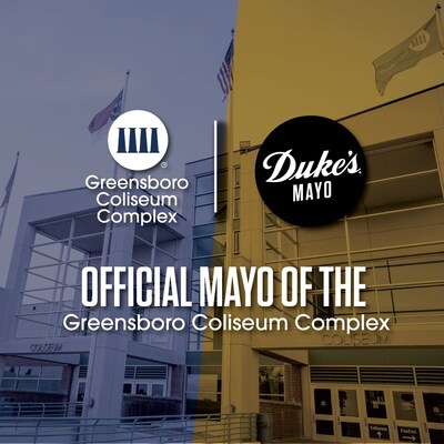 The Greensboro Coliseum Complex announces a new partnership with Carolinas-founded Duke's Mayonnaise.