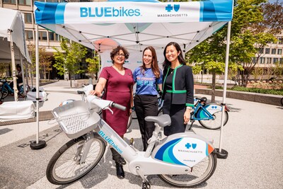 Blue Cross Blue Shield of Massachusetts Celebrates National Bike Month and Supports Women’s Wellness with Free Bluebikes Credits in May