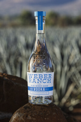 Weber Ranch 1902 Vodka is distilled exclusively from 100% Blue Weber Agave.