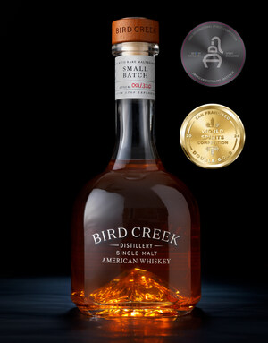 American Single Malt Specialist Bird Creek Nets Best Of Category, Double Gold In Prestigious Spirits Competitions