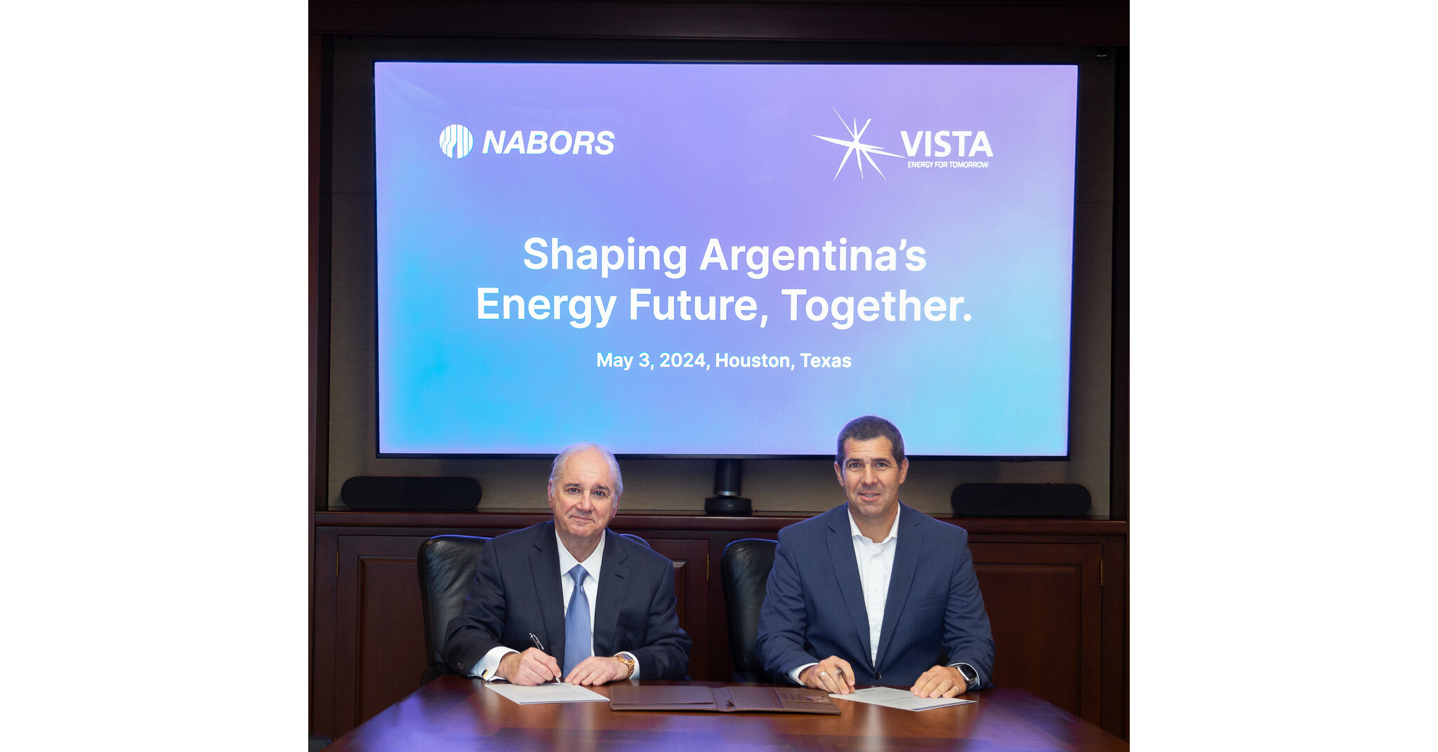 Vista and Nabors to Deploy Third Drilling Rig to Vaca Muerta, Argentina