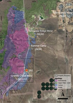 Figure 2 ? Property Location Map (CNW Group/i-80 Gold Corp)