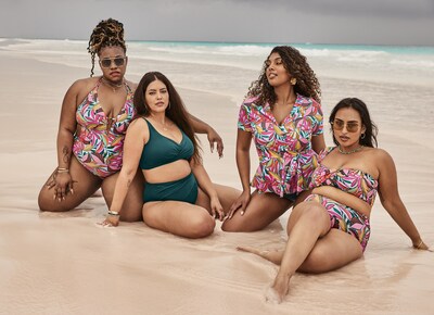 Left to Right: Models Brittany Wilborn, Denise Bidot, Camryn Henry and Sharon Clawson