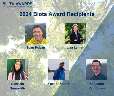 2024 Biota Award recipients