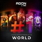 AGON by AOC secures number 1 spot as the world's leading gaming monitor brand
