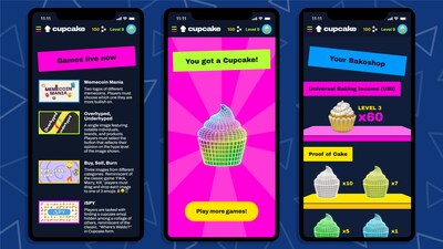 Cupcake is simple: play games, collect cupcakes, win prizes. The TikTok-style rolling feed of social minigames features conversation-starters like “would you rather,” “caption this,” or “two truths and a lie,” all centered around key memes and moments in crypto culture.