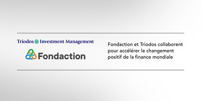 Fondaction et Triodos Investment Management (Groupe CNW/Fondaction)