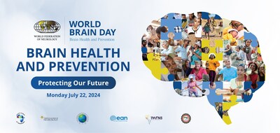The World Federation of Neurology (WFN) is pleased to announce Brain Health and Prevention as the theme for the 2024 World Brain Day, on Monday, July 22. The goal is to raise critical awareness to prevent brain disease in all corners of the globe.