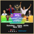Soccer Legends Ronaldinho and Kaka to Electrify Toyota Arena in Groundbreaking MASL Celebrity Match with Kid Super &amp; MoAliFC