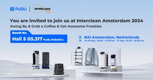 Pudu Robotics lance sa technologie avancée de nettoyage intelligent à Interclean Amsterdam