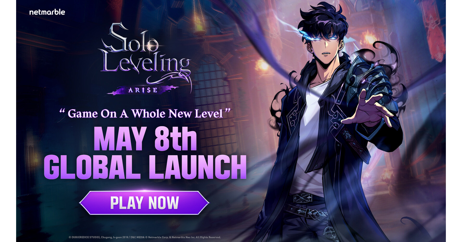 NETMARBLE LAUNCHES SOLO LEVELING: ARISE WORLDWIDE ON MOBILE AND PC