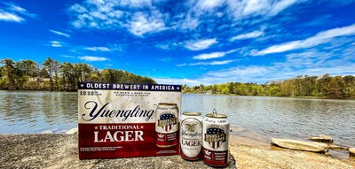 Yuengling Releases Limited-Edition Team RWB Stars & Stripes Lager Cans to Honor Veterans and Unveils New Design for its 195th Anniversary.