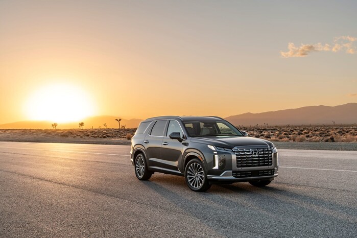 The 2024 Hyundai Palisade was photographed in Irvine, Calif. on July 5, 2023.
