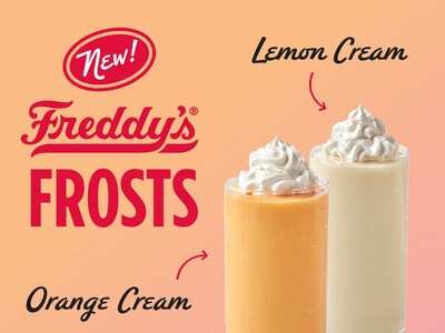 Freddy's Lemon Cream & Orange Cream Frosts