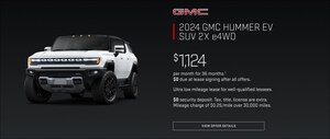 Carl Black Roswell offers the 2024 GMC Hummer for lease