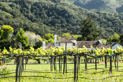 Housing more than 20 tasting rooms, Carmel Valley’s wineries, such as Folktale Winery & Vineyard, mimic chateaus.