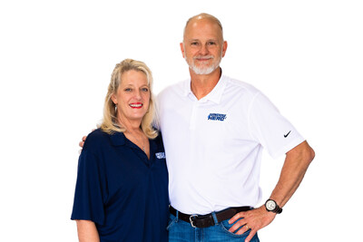 Window Hero North Mississippi owners Susan, left, and Roby Allen believe their exterior cleaning service will help keep northern Mississippi beautiful.