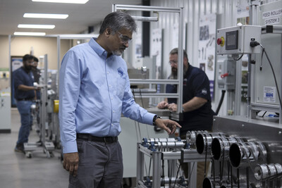 The new Michelman fiber sizing line helps provide a faster path from research to commercialization for IACMI members, according to IACMI's Chief Technology Officer Dr. Uday Vaidya
