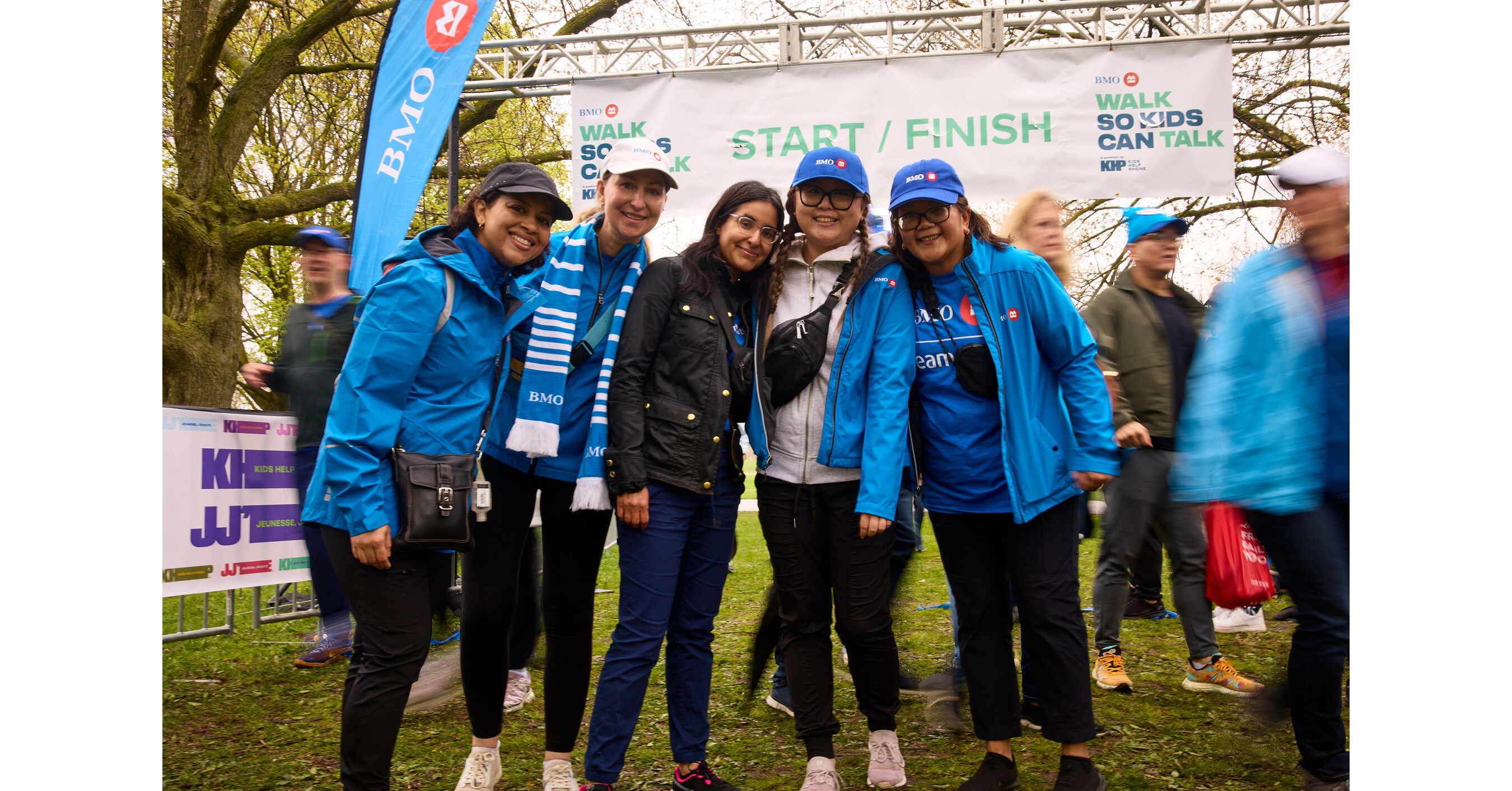 Record-breaking attendance at 23rd Annual BMO Walk so Kids Can Talk in