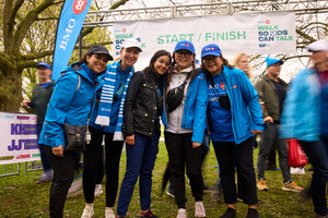Record-breaking attendance at 23rd Annual BMO Walk so Kids Can Talk in support of youth mental health