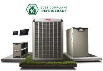Ahead of the 2025 regulatory shift, Lennox products, such as the Ultimate Comfort System, will transition to the environmentally responsible refrigerant R-454B.