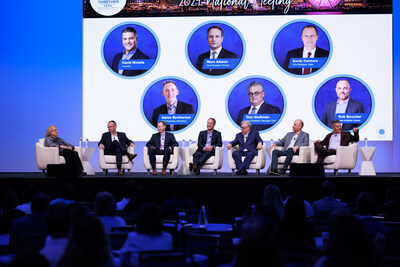 Beltone's leadership team, including Sr. Director of Dispenser Relations, Roberta Miller; VP of Sales, Kevin Conners; VP of Marketing, Aaron Brotherton; VP of Finance, Marc Adams; VP of Managed Care, Ronald Gleitman; Head of Beltone Canada, Rob Boucher; and President of Beltone North America, David Molella