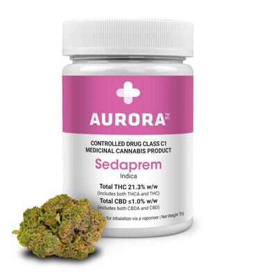 Sedaprem (CNW Group/Aurora Cannabis Inc.)