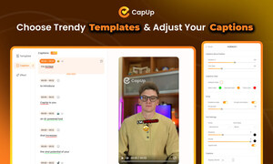 Gemoo Launched CapUp to Make Viral Videos for Tiktok, Instagram, and YouTube easily and Instantly