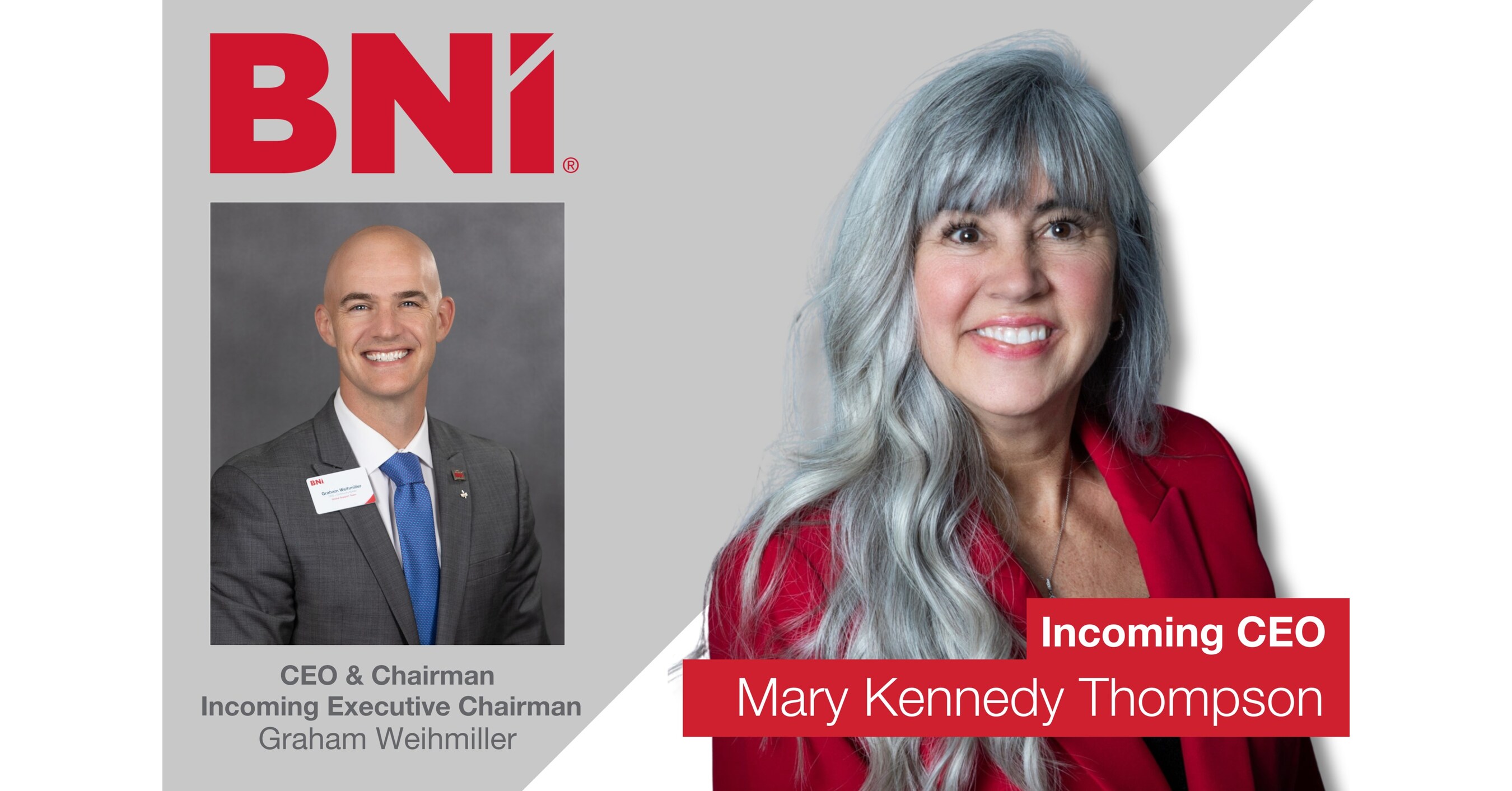 BNI&reg; Announces New CEO