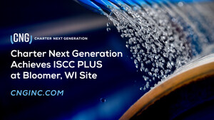 Charter Next Generation Achieves ISCC PLUS Certification at Bloomer, WI Site