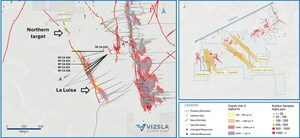 VIZSLA SILVER REPORTS ADDITIONAL HIGH-GRADE INTERCEPTS AND REFINED INTERPRETATIONS AT LA LUISA