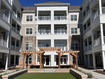 New Chesterfield Mo upscale senior living community – The Lumiere of Chesterfield – set to open this spring 2024.