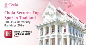 Chula Secures Top Spot in Thailand in THE Asia University Rankings 2024